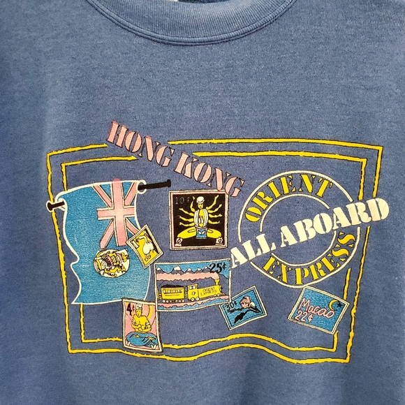 Vintage Hong Kong Orient Express Sweater - Picture 3 of 8